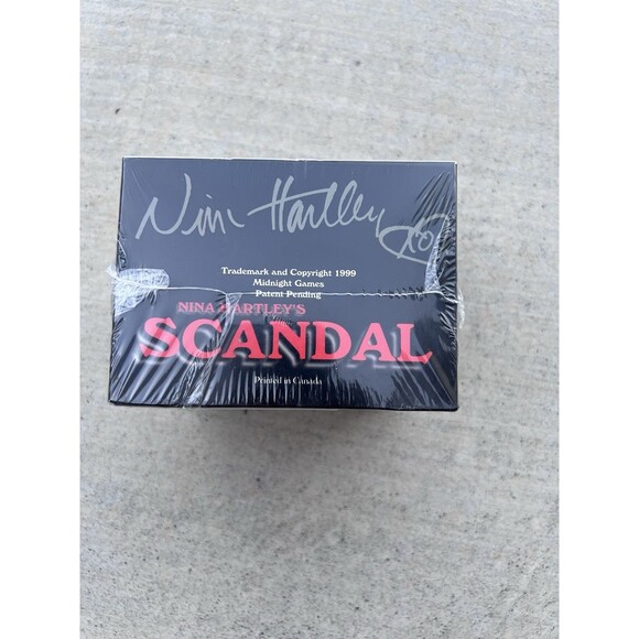 Super Rare "NINA HARTLEY SCANDAL" Cards Sealed Box - Picture 6 of 9